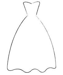 Black And White Silhouette Dress Clipart Image Result For Wedding Dress Printable Templates Dress Templates Wedding Dress Template Wedding Dress Drawings