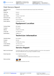 Fleet maintenance spreadsheet related post fleet management. Field Service Report Template Better Format Than Word Excel Pdf