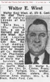 Walter Emil Wiest (1896-1963)