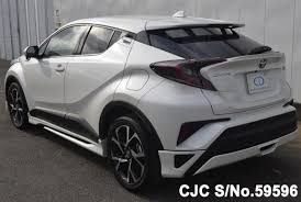 Inside, the lush interior and state of the art technology will satify your every need, while the new incredibly. 2017 Toyota C Hr Hybrid Pearl White For Sale Stock No 59596 Japanese Used Cars Exporter