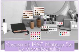 Lola Sims Simlish Fix Mac Makeup Set Have Some Simlish Fied Makeup Clutter Make Sure To Download The Yayasimb Sims Maison Sims Sims 4 Contenu Personnalise