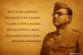 🇮🇳 “Give me blood, and I will give you freedom.” 🇮🇳 On Netaji Subhash  Chandra Bose Jayanti, we remember the fearless leader whose courage,  vision, and sacrifice continue to inspire generations. Let