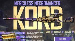 So guys check out full video for. Free Fire Merciless Necromancer Skin How To Get Prestigious Skin Of Kord