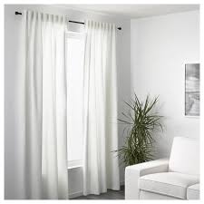 Merete Room Darkening Curtains 1 Pair Bleached White 57x118 Ikea In 2020 Curtains Living Room Room Darkening Curtains Cheap Living Room Sets
