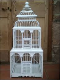 White Wooden Cage Kus Kafesi Ahsap Projeleri Tasarim