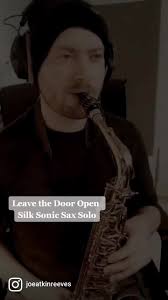 Leave the Door Open #silksonic #brunomars #sax #musiciansoftiktok  #foryoupage #viral