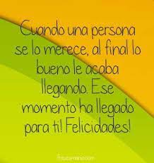 Ahí está su recompensa por todo el trabajo duro que ha realizado en este tiempo. Pin De Gaby Mcgregor En Quotes Felicitaciones Por Logros Frases Bonitas Frases De Felicitaciones