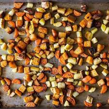 Toss the cut veggies with the oil. Is There A Right Way To Roast Vegetables