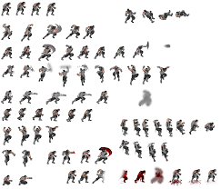Smoke Sprite Sheet By Soldiern Deviantart Com On Deviantart Sprite Shadow The Hedgehog Pixel Art