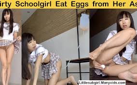 Dirty Girl Eats Eggs From Her Ass - FAPCAT