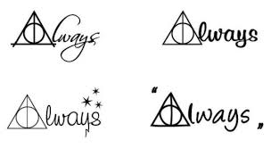 Harry Potter Always Tattoos Harry Potter Symbols Harry Potter Tattoos Always Harry Potter