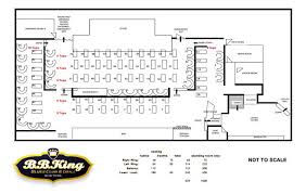 B B King Blues Club Seating Chart Theatre In New York