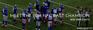 Nfc East Champion Giants Barry Fischetto Hobbies Interests