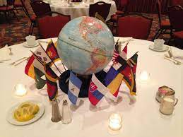 And don't worry—we'll make sure to leave room for your homemade mochi ice cream. 8 International Dinner Ideas International Party Theme International Party International Flags