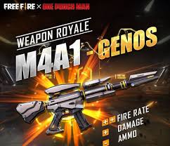 Garena free fire mod apk. How To Get Genos M4a1 Skin In Free Fire