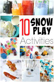 But they're beautiful enough that preschool and kindergarten this fun activity is perfect for kids on a snowday for creative, winter fun that turns the whole yard into a canvas for their art. 10 Creative Snow Activities For Kids Happy Hooligans