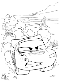 Prince kissing cinderella coloring page. Cars Lightning Mcqueen Competes With Doc Hudson