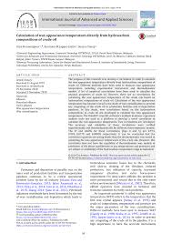 Bank kerjasama rakyat msia bhd. Pdf Calculation Of Wax Appearance Temperature Directly From Hydrocarbon Compositions Of Crude Oil