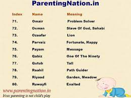 The name of arbaic origin means 'eloquent', 'complete', 'one who speaks wise and sensible words'. Best Muslim Baby Boy Names Starting With S Hno At