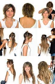 Hair Extensions From Short To Long Hair Extensions For Short Hair Very Short Hair Short Hair Styles