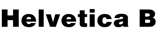 If you're interested in creating a font with bitfontmaker, all you need to do is draw ea. Helvetica Black Font Free Download
