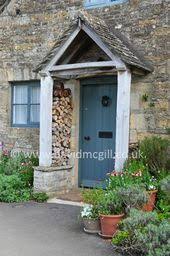 Front Door To Cottage Lower Slaughter Cottage Front Doors House Front Design Front Door