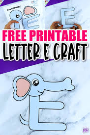 Those who commute to work or take road trips regularly, especially over long distances, may have come across toll plazas where you pay to cross over into another region. Free Printable Letter E Craft Template Simple Mom Project