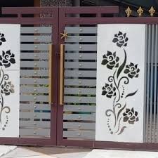 Gate design 2020 new model gate with steel working simple and classic design. Rose Plant Design Gate Wall Design Steel Gate Design Front Gate Design