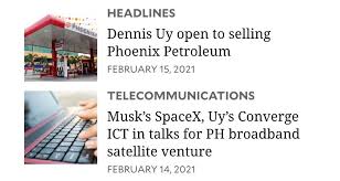 Check spelling or type a new query. Miguel R Camus On Twitter It S Confusing To Many But There Are 2 Dennis Uys In The Local Biz Scene There S Dennis Ang Uy Of Davao Owner Of Phoenix Dito Chelsea Udenna