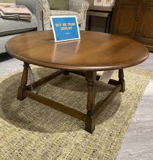 Delightfully tapered legs and a bold floral design make this. Old Charm Round Coffee Table Sopha