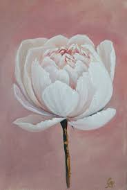 Us 66 6 40 off hand painted flowers dancing petals modern canvas knife painting floral oil painting wall art pictures for living room 3 pieces in. White Peony Oil Painting On Canvas Flowers Potala Painting Zakazat Na Yarmarke Masterov Lpyv2com Kartiny Kemerovo