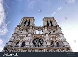 Paris France Exterior Famous Notre Dame Stock Photo Edit Now 1237748641 Paris France Notre Dame Stock Photos