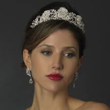 Fleur Rose Tiara Headpiece