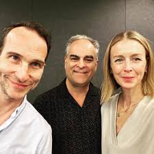 Reunited dancing friends at Our Steps Toronto Archive Residency: Ryan  Carroll, Brian Grant and Jean Butler @canadairelandfoundation  @jeromerobbinsdancedivision @jeanbutlerdance @briangrant5115 @goggincarroll