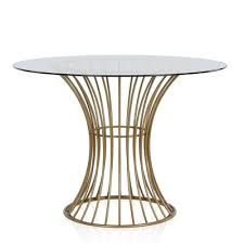Explore 25 listings for tempered glass dining table set at best prices. Westwood Glass Top Dining Table With Tempered Glass Brass Cosmoliving By Cosmopolitan Brickseek