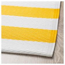 Sommar 2019 Teppich Flach Gewebt Gelb Weiss Drinnen Draussen Gelb Weiss Ikea Flatwoven Rugs Ikea