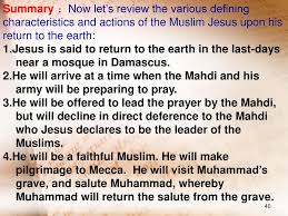 III）Islamic eschatology same as Antichrist - ppt download