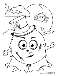 Download Free Halloween Coloring Pages For Kids Or For The Kid In You Monster Coloring Pages Free Halloween Coloring Pages Halloween Coloring Pages