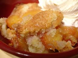* 4 cups peeled and sliced fresh peaches (blanch in boiling water for 30 seconds to remove the skins) * 3/4 cup brown sugar * 1 teaspoon cinnamon * 1 amaretto peach cobbler a great peach cobbler recipe to try ! The Yummiest Peach Cobbler Tasty Kitchen A Happy Recipe Community