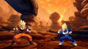 The fight takes place on the ring cell constructed for the cell games. Rocky Field Evening Dragon Ball Fighterz Wiki Fandom