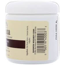 Rainbow Research حناء لون وبلسم للشعر بني داكن 4 أوقية 113 جم Henna Hair Color Hair Color Conditioner Color Conditioner