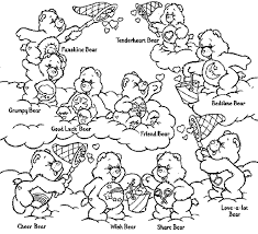 Kids can color their favorite care bears characters in a big way!. Care Bears For Kids Care Bears Kids Coloring Pages
