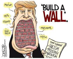 Trump's iconic smile is for sure one of his most popular characteristics and this caricature in a unique way shows full potential of it. Kann Mir Jemand Diese Karikatur Mit Donald Trump Erklaren Politik Geschichte Usa