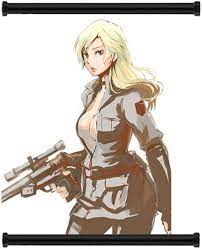 Amazon.com: Metal Gear Solid Game Sniper Wolf Fabric Wall Scroll Poster  (16