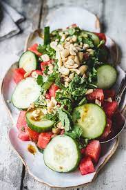 29 Vegetarian No Cook Meals You Can Make Without Your Stove Fresh Fruit Recipes Watermelon Salad Healthy Recipes