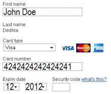 These credit card numbers do not work! Shopping Tips Fake Credit Card Number Eshopper Forum
