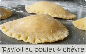 Raviolis Au Chevre Et Poulet Chefnini Recette Alimentation Recette Ravioli Recettes De Cuisine