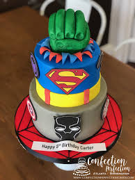 25+ opulent wedding cakes designs you will love!! Super Hero Birthday Cake Batman Superman Hulk Black Panther Cbb 129 Confection Perfection Cakes Online Ordering