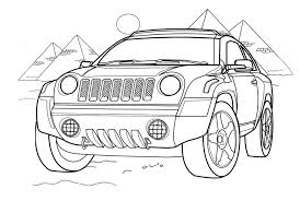 This beautifully unique coloring book features: Coloring Pages Coloring Pages Jeep Printable For Kids Adults Free