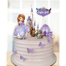 Maybe you would like to learn more about one of these? Sofia The First Cake Cupcake Toppers Personalized Shopee Philippines